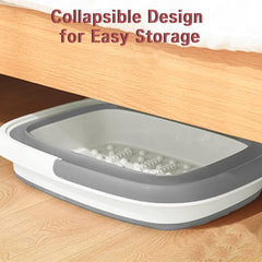 Beinilai collapsible bucket used as a multi-functional cleaning bucket.