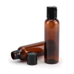Bekith travel-friendly 4oz bottles for shampoo and lotion, compact for trips.