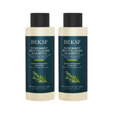 BEKSF Rosemary Shampoo bottle shows refreshing scalp balance and clean fragrance.