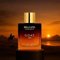 Bella Vita Luxury G.O.A.T lavender heart note for a clean, sophisticated presence.
