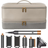 BellaBag dyson airwrap travel case keeps accessories neatly organized on trips