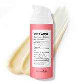 BellamiLuxx butt acne cream tube ready for targeted body acne care.