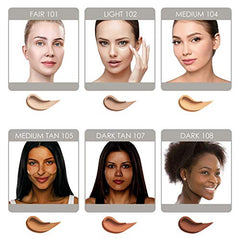 Bellaterra Cosmetics BB Cream matte finish on skin for shine control and smooth pores