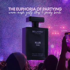 BellaVita KLUB packaging box features luxe presentation and gifting appeal.