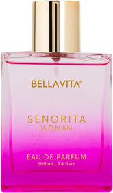 Bella Vita Luxury Senorita bottle front for daily confidence.
