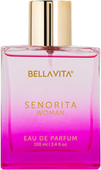 Bella Vita Luxury Senorita bottle front for daily confidence.