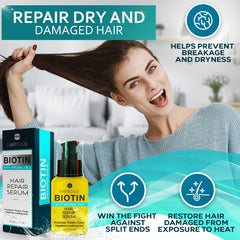 Bellisso Hair Serum application on wet hair demonstrates quick daily routine for healthier-looking strands.