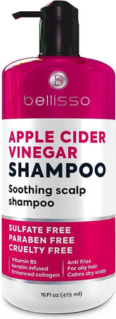 Bellisso bottle front packaging showing brand and clean formulation benefit