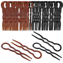 Bememo 20-pcs grip hair pins pack for versatile updos