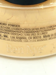 Ben Nye Luxury Powders Banana 1.5oz on-skin texture demonstrating natural, fade-resistant wear