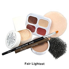 Ben Nye Theatrical Creme Personal Kit spatula demonstrates precise application for blendable color.