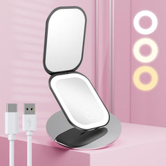 Benbilry compact travel mirror pocket view enables on-the-go makeup touch-ups