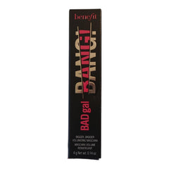 Benefit Bad Gal Bang mascara packaging shown for long-lasting wear.