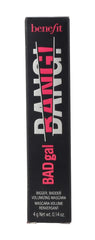 Benefit BADgal Bang Mascara Mini 360-brush close-up reveals corner-to-corner lash reach