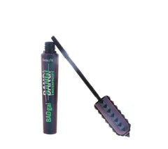 Benefit BadGal Bang Waterproof mascara tube packaging emphasizes sleek design and travel-ready waterproof formula.