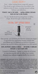 Benefit Gimme Brow+ microfibers close-up highlights natural fullness and long-wearing tint
