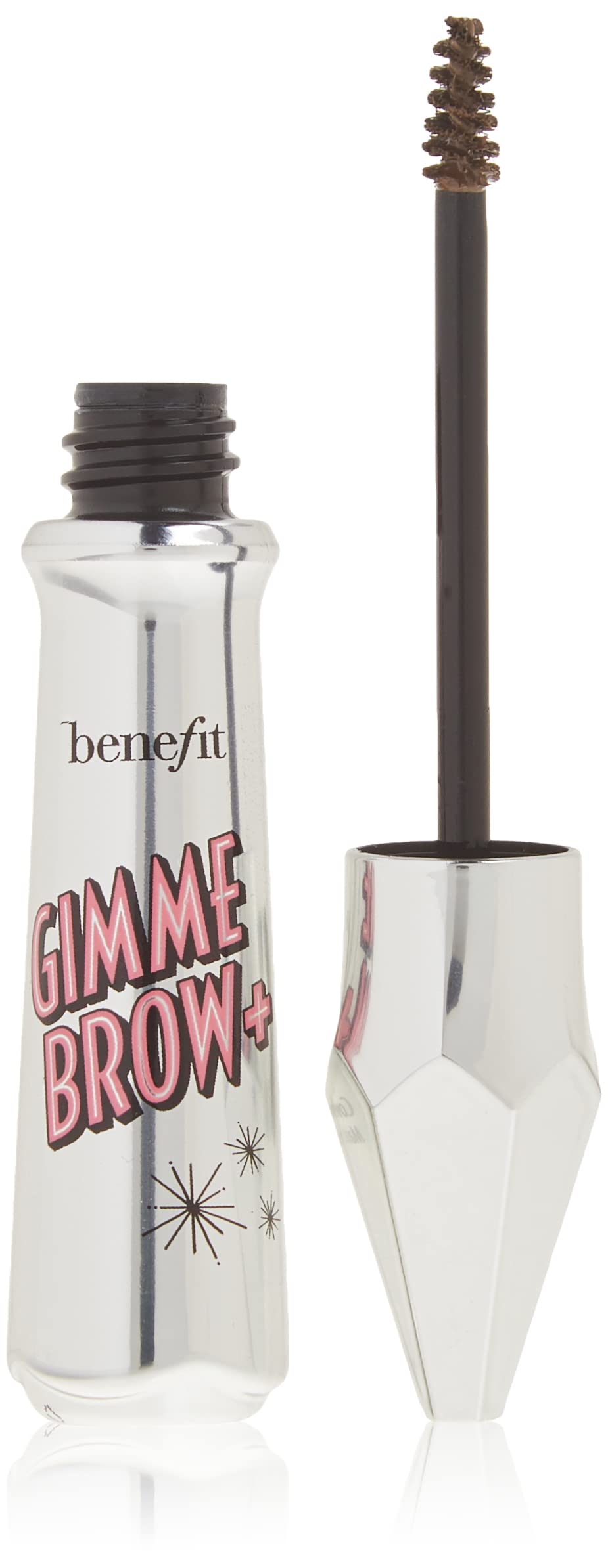 Benefit Gimme Brow tube and wand closeup for precise brow definition and volume