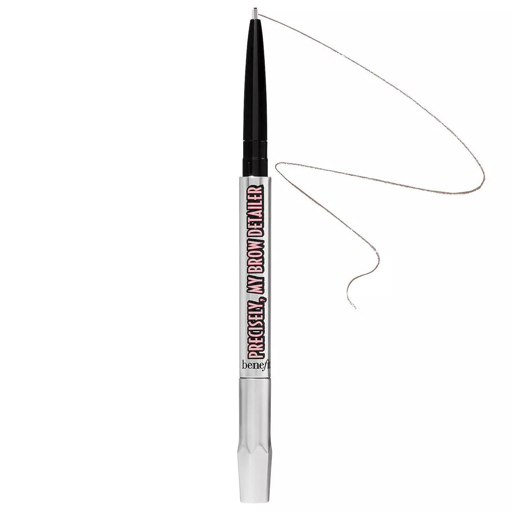 Benefit Precisely My Brow Detailer tip closeup for ultra-fine brow definition.