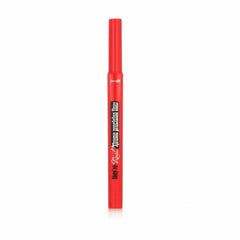 Benefit they're real! xtreme precision waterproof liquid eyeliner brush closeup demonstrates precise line capability for bold definition.