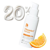 Benton Vitamin C Serum bottle on clean background highlighting the white formula for brighter skin