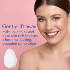 Berkland face sponge daily-cleanse close-up highlights gentle exfoliation and deep cleansing