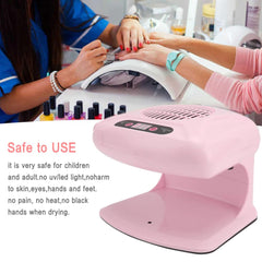 BESFURNITURE Nail Dryer showing hot-air-mode for warm comfortable manicures