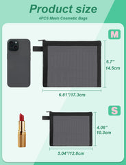 besharppin portable nylon pouch with hanging loop enables secure bag swaps on the go