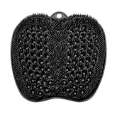 Beskar larger shower foot scrubber mat bristles closeup for deep cleansing.