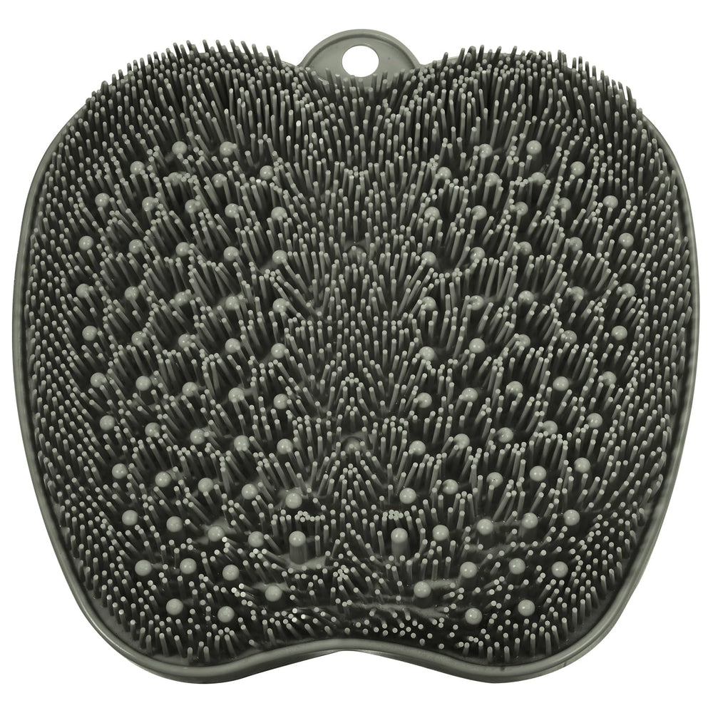 Beskar shower foot scrubber mat with suction cups securely grips wet floors for safe use.