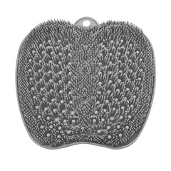 Beskar XL foot scrubber mat in shower highlights its large surface for effortless foot cleaning