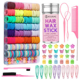 Bessrung hair kit in a 36-compartment box for organized styling options