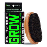 Best Beard Stuff grow-beard-brush-full-size for even oil distribution and grooming routine