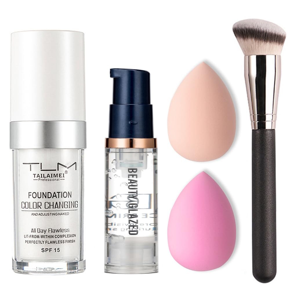 BestLand Colour-Changing Foundation bottle demonstrates adaptive shade for a natural match