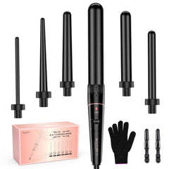 BESTOPE PRO long-barrel wand set side view for versatile long-hair styling at home