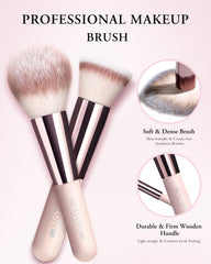 BESTOPE PRO soft synthetic bristles provide gentle application and minimal shedding for a natural finish.