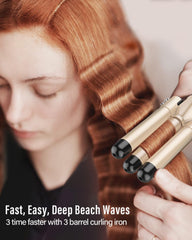 BESTOPE PRO Waver ceramic coating helps smooth, frizz-free curls.