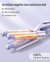 BESTOPE PRO Waver uses negative ions to reduce frizz and boost shine.