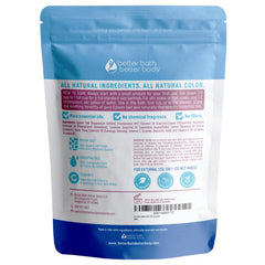 Better Bath Better Body USP-grade Epsom salt base close-up for relaxing muscle relief