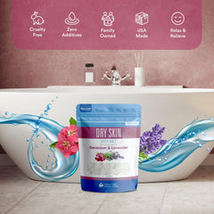Better Bath Better Body geranium and lavender essential oils for calming aromatherapy