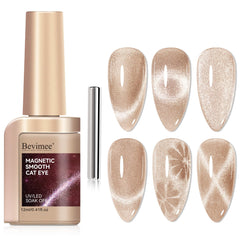 Bevimee cat-eye glitter magnet pack for dazzling, durable color.