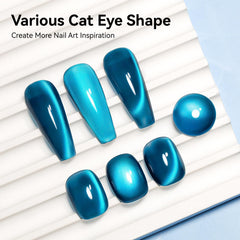Bevimee magnetic stick enables customizable cat-eye patterns on nails