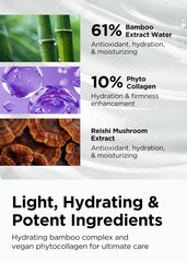 BE+WANTS bamboo-water under-eye provides refreshing hydration and gentle revitalization