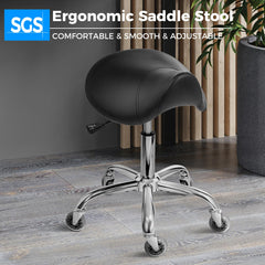 BEWISHOME saddle stool height adjustment suits varied technician heights