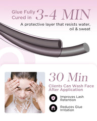 BEYELIAN Lash Bonder bottle close-up highlights premium accelerator for faster service
