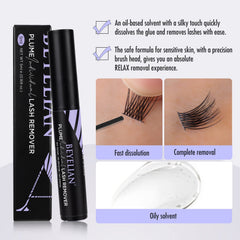 BEYELIAN Lash Remover oily-texture closeup highlights deep cleaning potential.