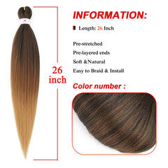 Beyond Beauty Yaki texture 26-inch braiding hair close-up highlights soft, realistic texture