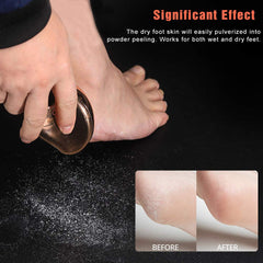 BEZOX Glass Foot File ergonomic-handle provides a comfortable grip during use.