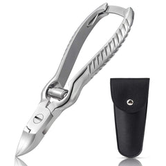 BEZOX heavy-duty podiatrist toenail clippers with steel body for reliable grooming