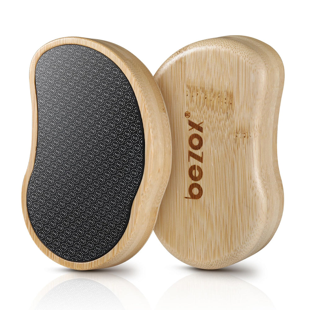 BEZOX nano-glass foot file closeup showing precise exfoliation for smoother feet.