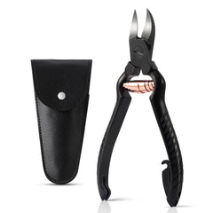 BEZOX podiatrist toenail clippers black designed for thick nails